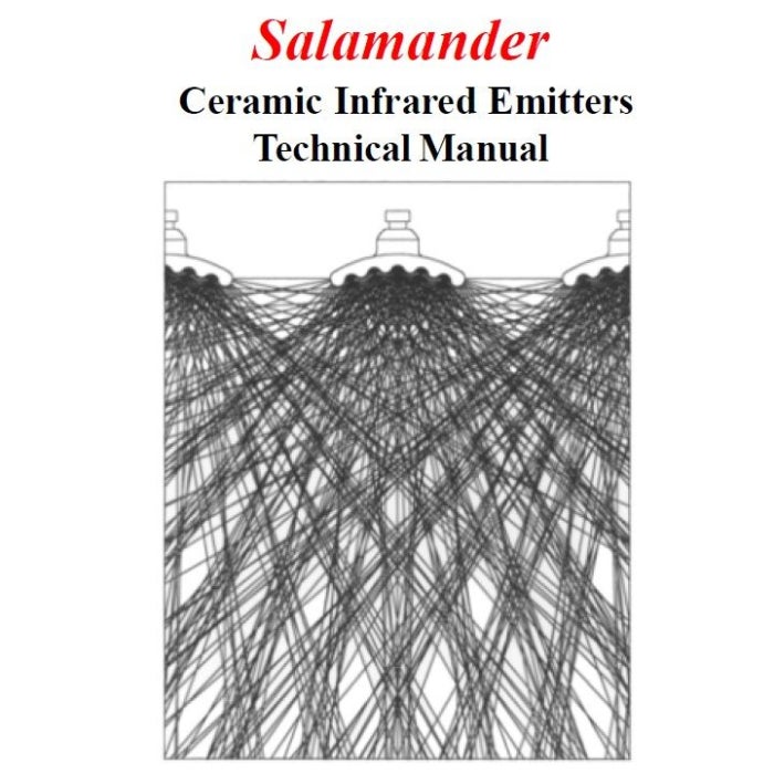 Salamander Ceramic Infrared Emitters Technical Manual
