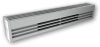 Stelpro Aluminum architectural electric baseboard heater (ALUX3). 3 in. x 4 in. compact profile. 20-gauge steel cabinet & extruded aluminum front cover.
