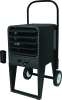 King Electric PKB Platinum Series Smart Electronic Electric Portable Utility Heater, 208, 240/208, 480 Volts, 7.5 KW to 30 KW