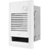 Stelpro ASSO Sonoma Wall Fan Heater. 120/208/240 Volt. 1000-2000 Watt. Ideal for bedroom, living room, kitchen, lobby, office, bathroom. Easily retrofits most popular models