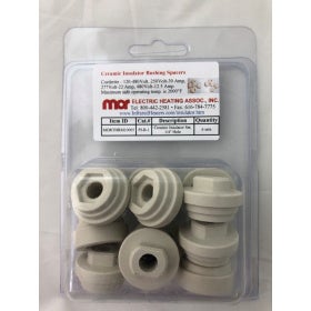 PI-B-1 1/4inID CeramicInsulator 6 Sets.