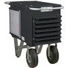 King Electric PCKW Series industrial wheeled portable unit heater - Built-In Thermostat (40-100F) - 6 Foot SO Cord (No Plug) - Washable Intake Air Filters - 2 Heavy-Duty Pneumatic Wheels