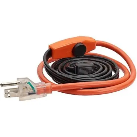 Easy Heat 30 Heat Cable AHB-130 – Cable Calefactor Con Termostato Para Tuberías Anticongelante